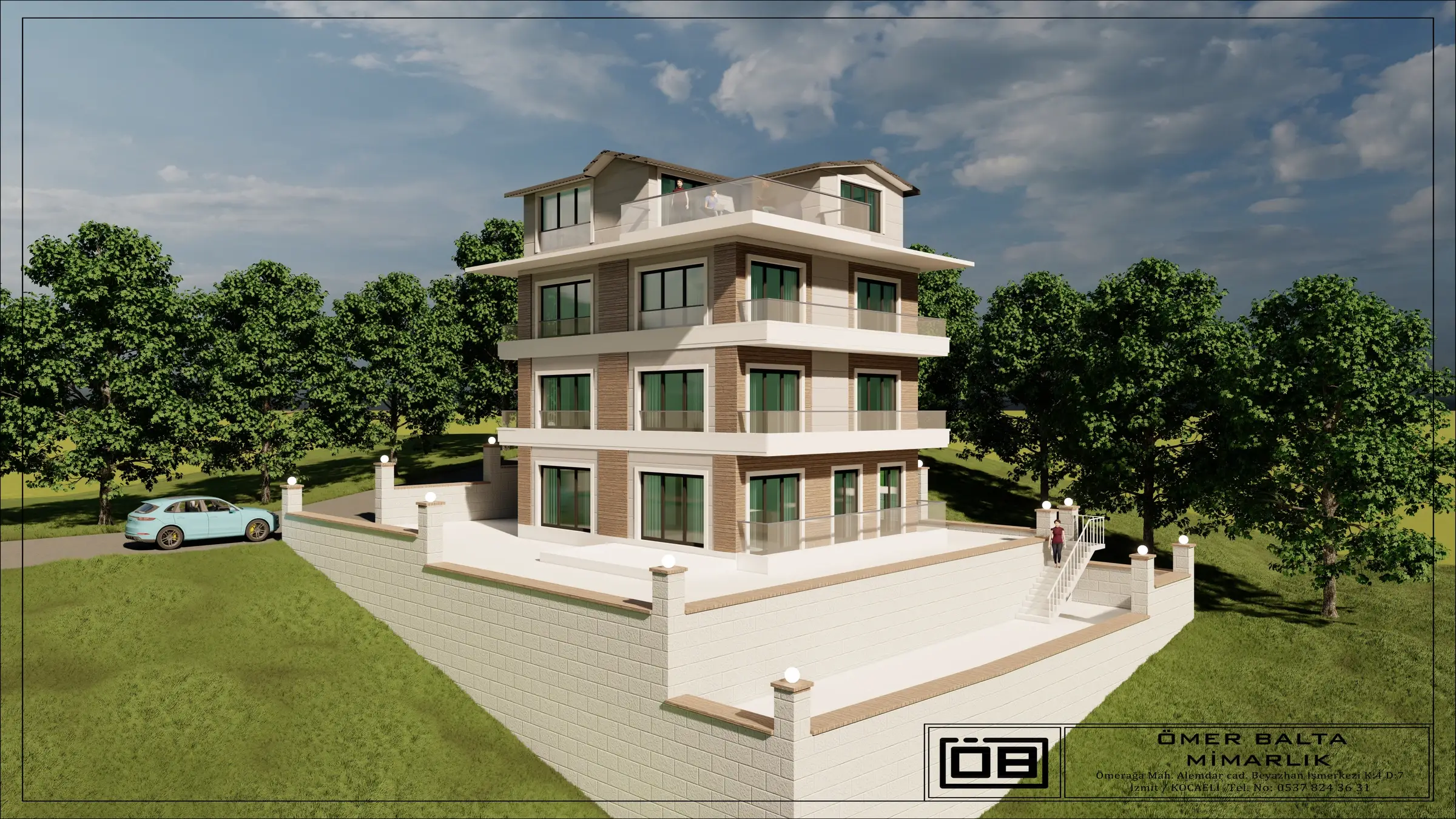 Bahçe Duvarlı Apartman — görsel 1
