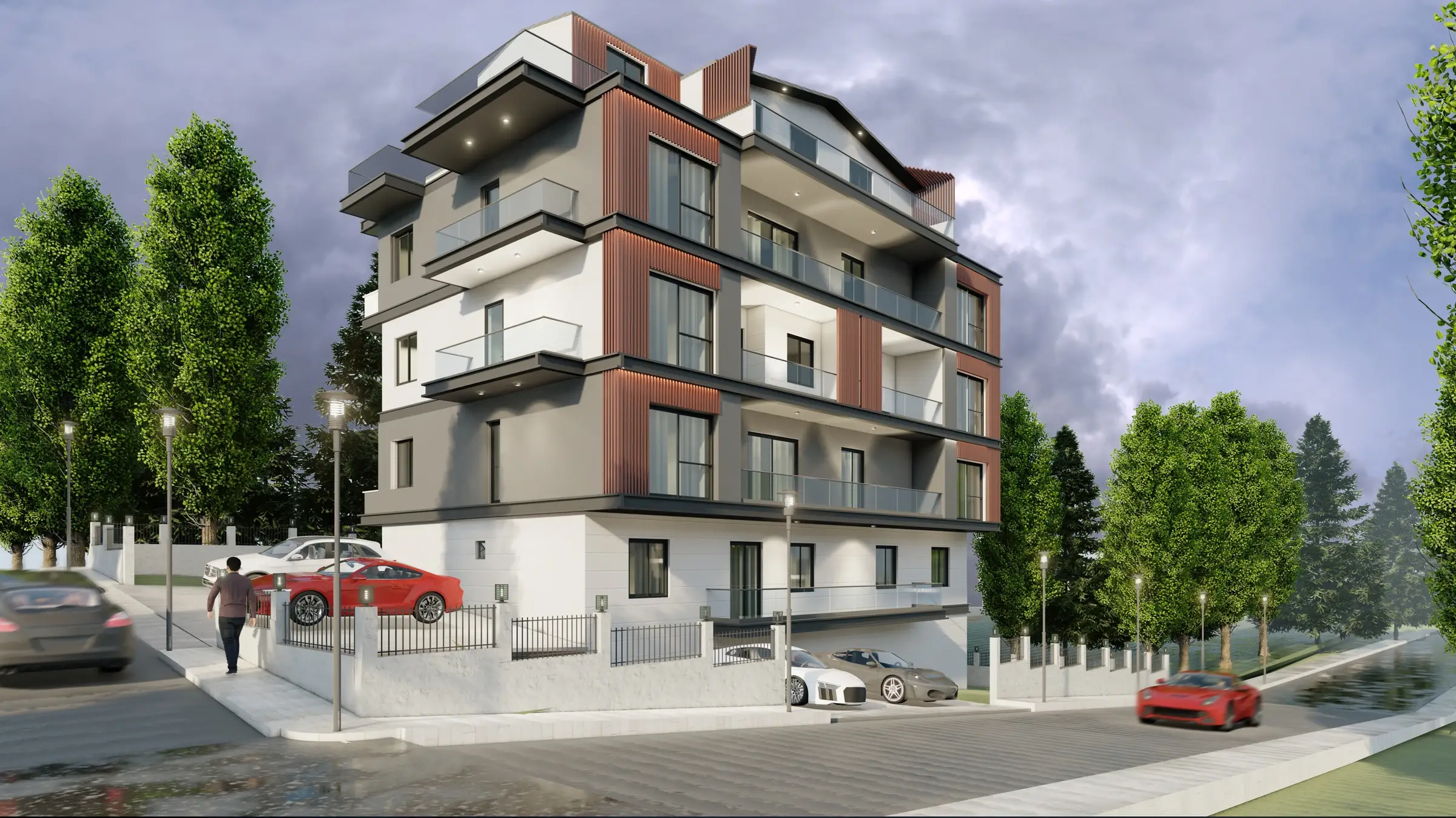 Köşe Parsel Apartmanı — görsel 1
