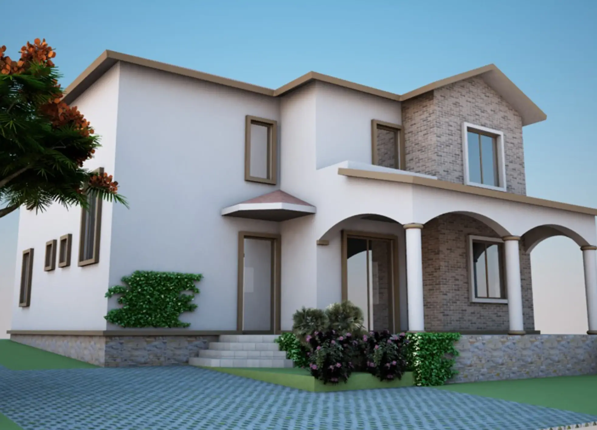 Kırma Çatılı Villa — görsel 1