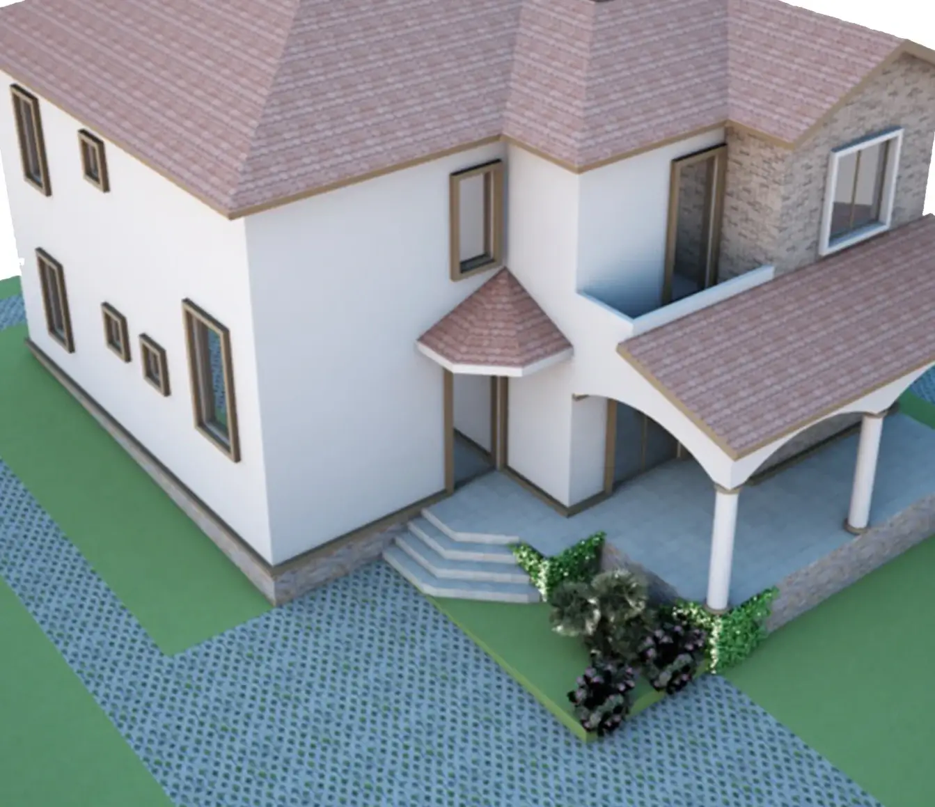 Kırma Çatılı Villa — görsel 2