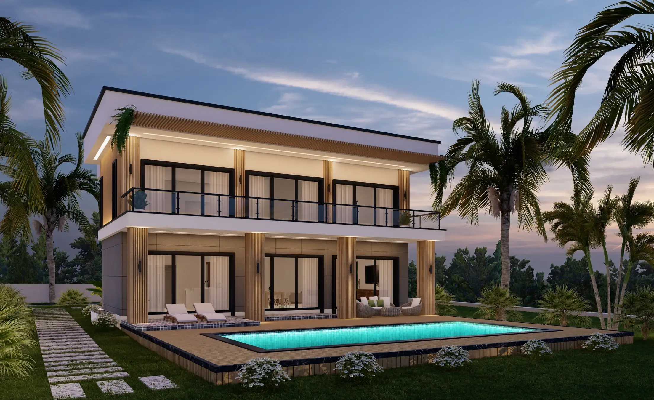 Geniş Bahçeli Modern Villa — görsel 3