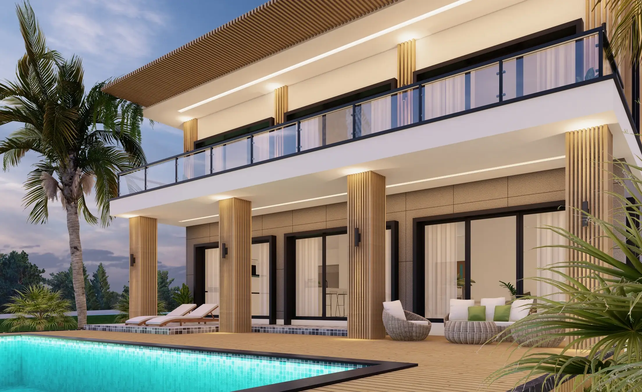 Geniş Bahçeli Modern Villa — görsel 4
