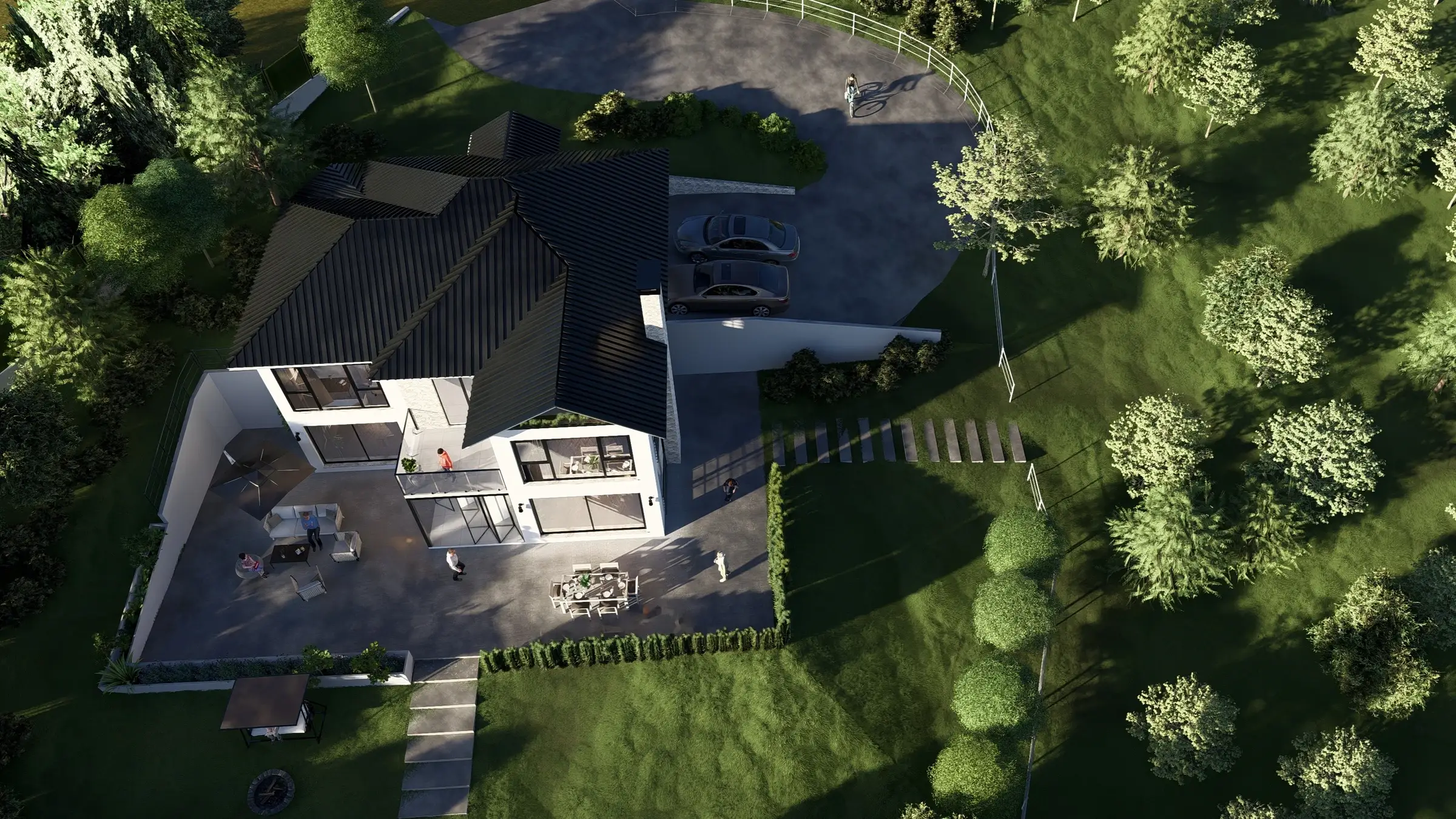 Eğimli Arazide Villa — görsel 5