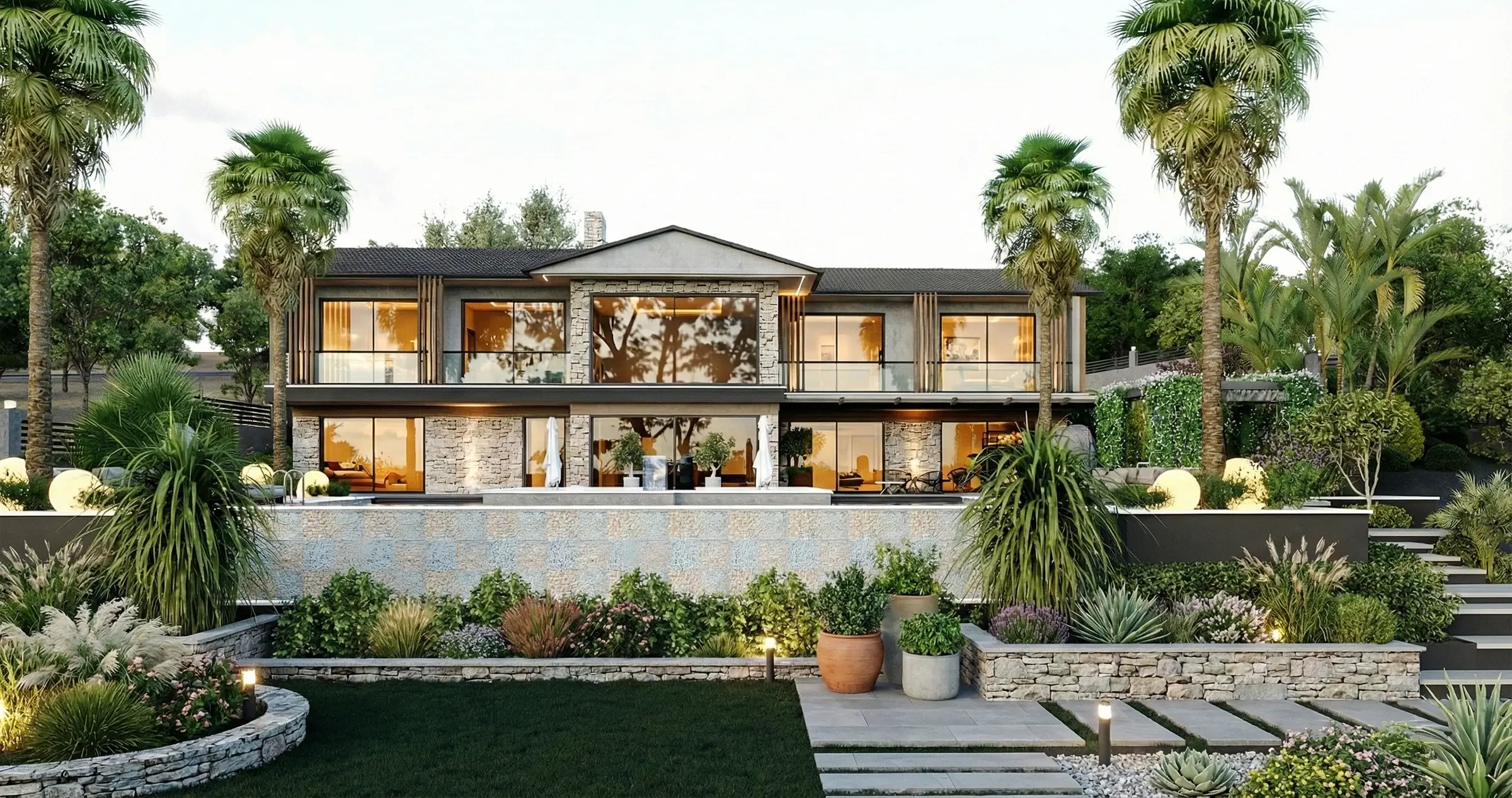 Peyzajlı Modern Villa — görsel 8