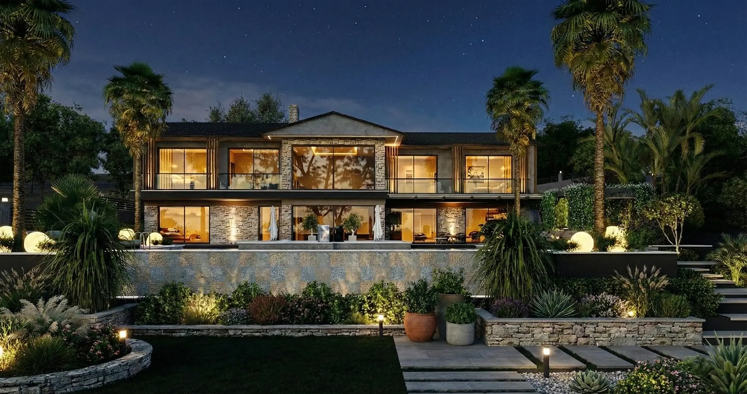 Peyzajlı Modern Villa — görsel 13